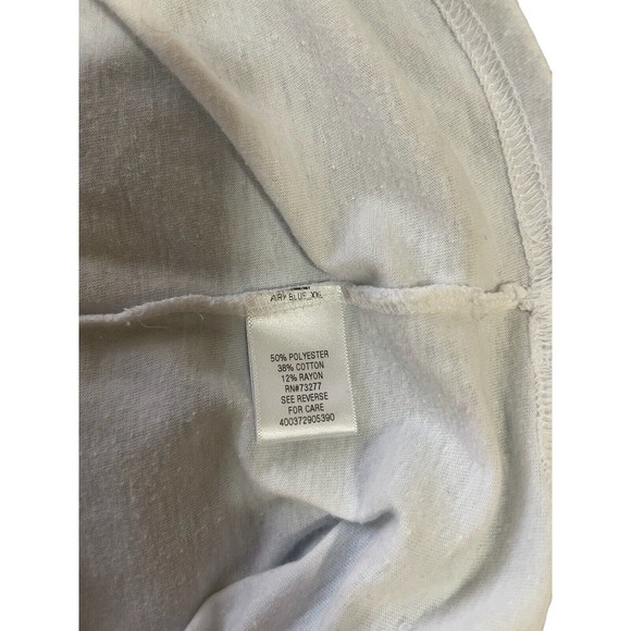 SONOMA Blue White Color Block TSHIRT SHIRT -  MEN'S SIZE XXL - Picture 8 of 9